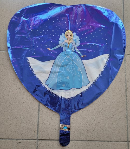 Balon folie inima Printesa Elsa Frozen 45 cm [2]