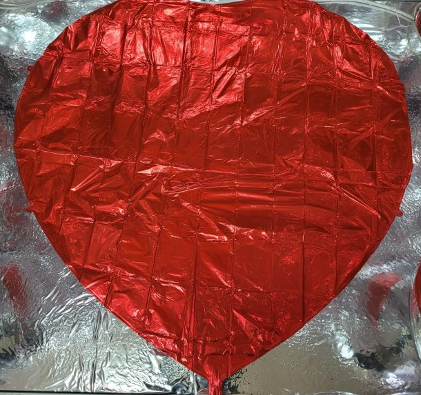 Balon folie inima rosie 160 cm [3]