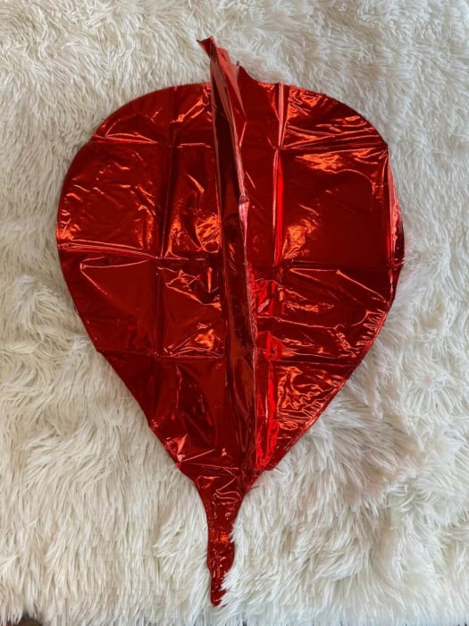 Balon folie inima rosie 3D 58 cm [4]