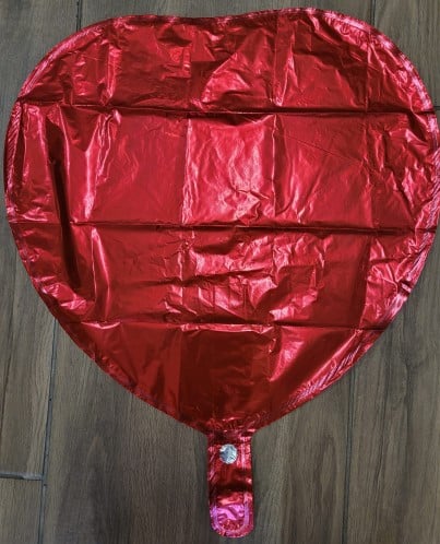 Balon folie Inima Rosie 45cm [3]
