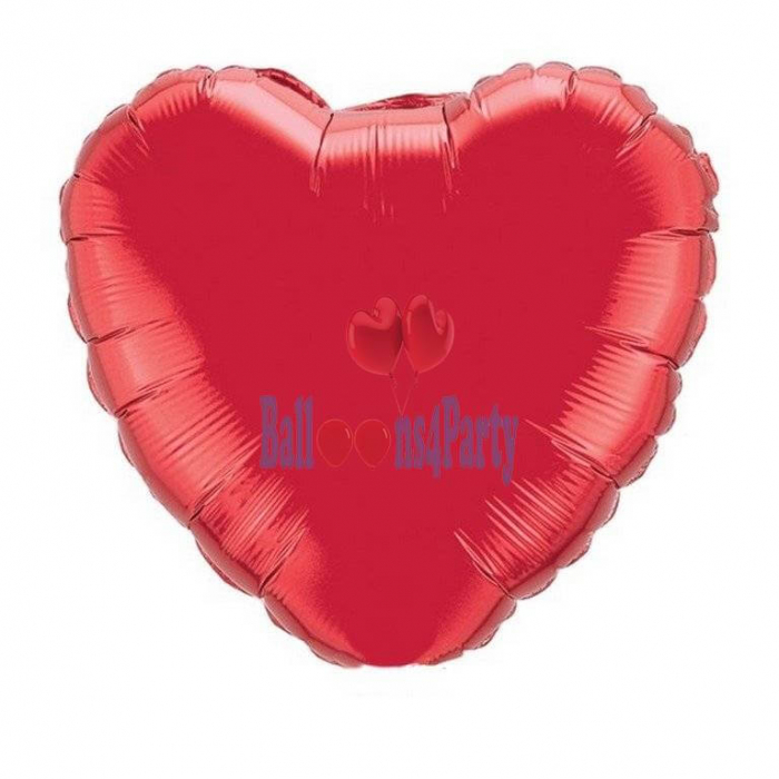 Balon folie Inima rosie 80cm [1]