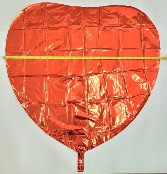 Balon folie inima rosie 91 cm [2]