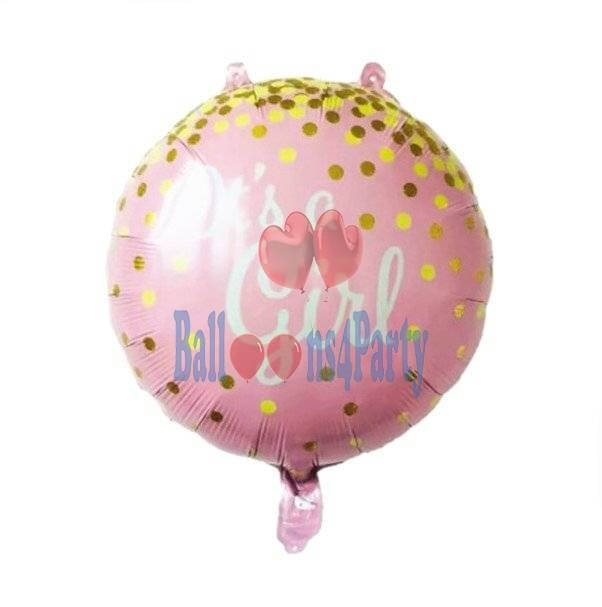 Balon folie It's a girl buline 45cm [1]