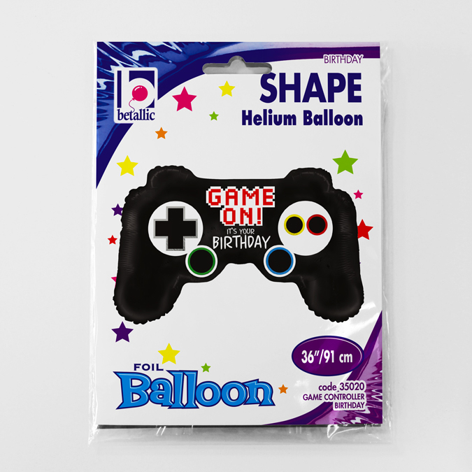 Balon folie joystick / controller game 91 cm [2]