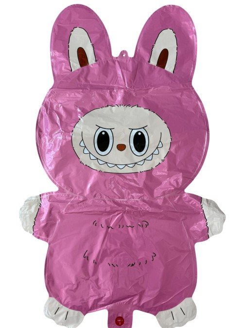 Balon folie Labubu roz 65 x 35 cm [1]