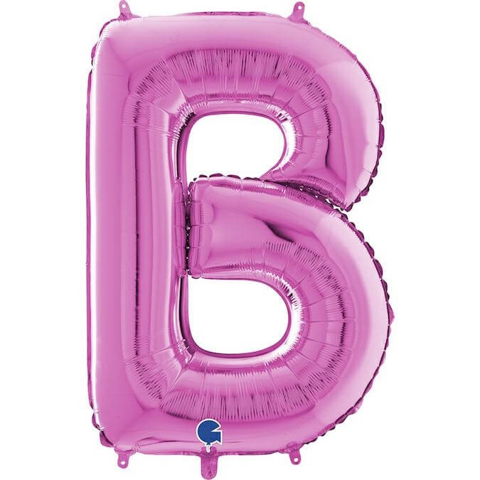 Balon folie litera B Roz 66 cm [1]