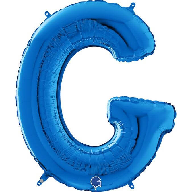 Balon folie litera G albastru 66 cm [1]