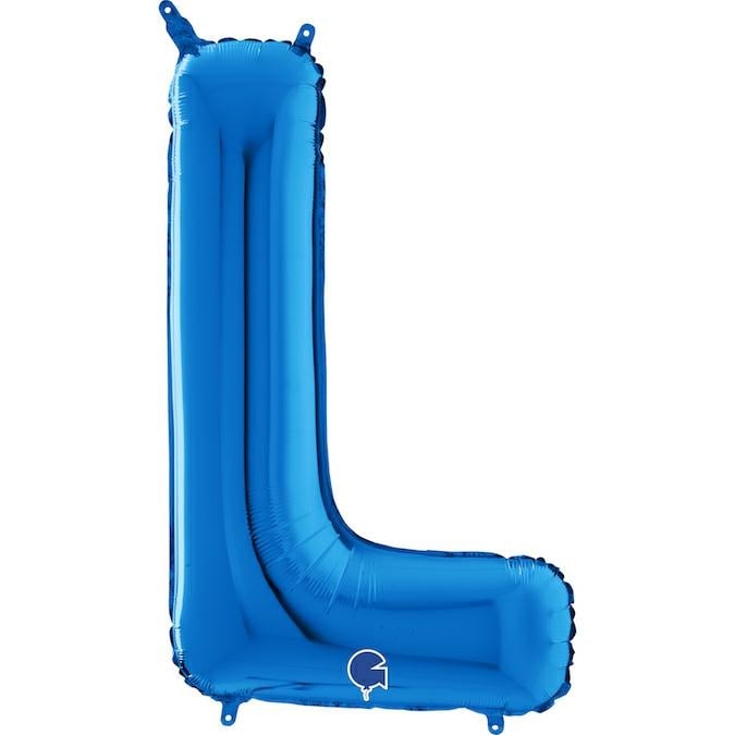 Balon folie litera L albastru 66 cm [1]