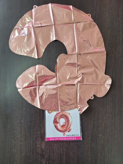 Balon folie litera Q rose gold 40 cm [2]