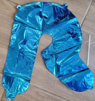 Balon folie litera R albastru 40cm [3]