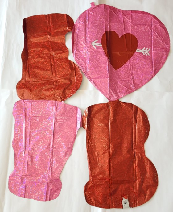 Balon folie LOVE si sageti 117 cm [3]