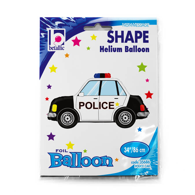 Balon folie masina de politie 59 x 69 cm [3]