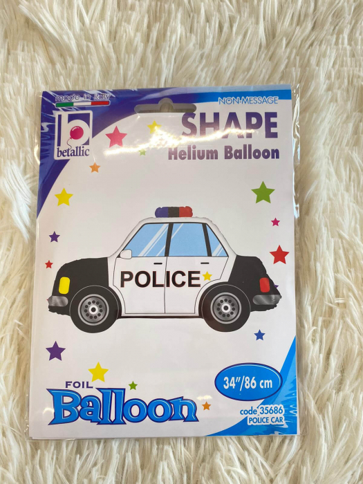 Balon folie masina de politie 59 x 69 cm [4]