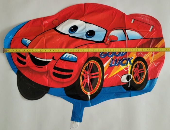 Balon folie masina rosie 65 x 50 cm [4]