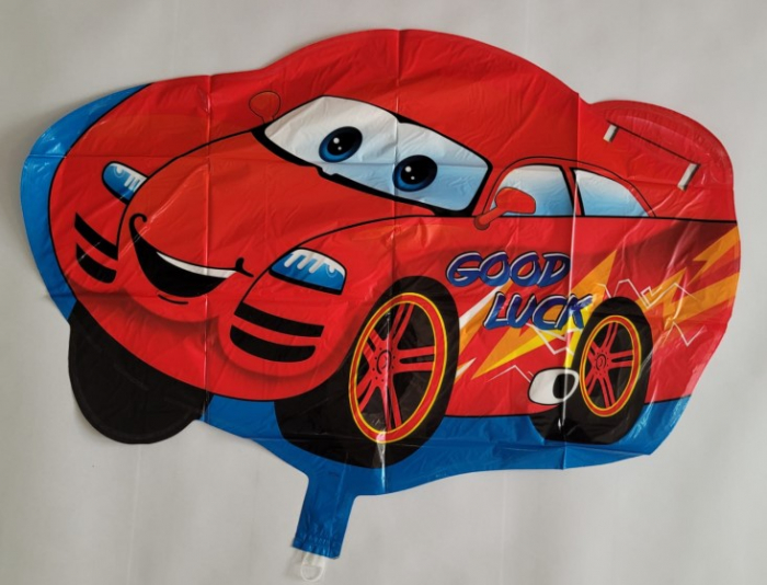 Balon folie masina rosie 65 x 50 cm [2]
