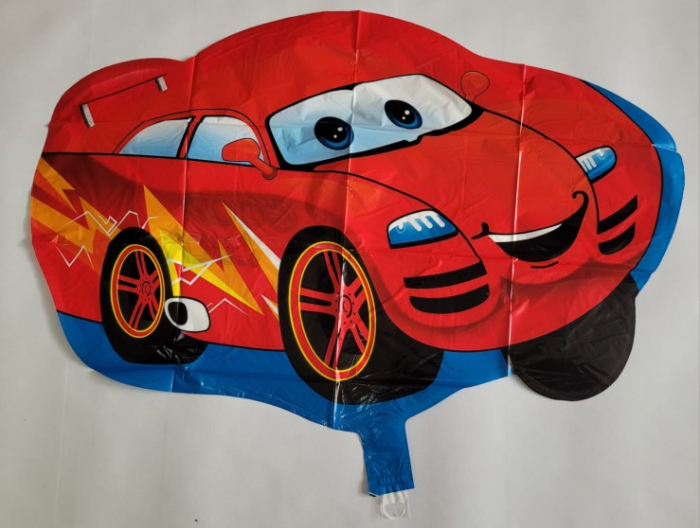 Balon folie masina rosie 65 x 50 cm [3]