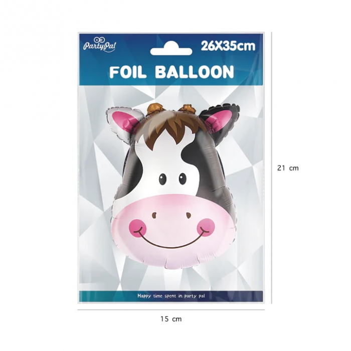 Balon folie mini figurina Cap Vaca / Vacuta 26 cm [4]