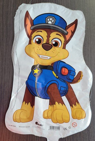 Balon folie mini figurina Chase Paw Patrol 24 cm [3]