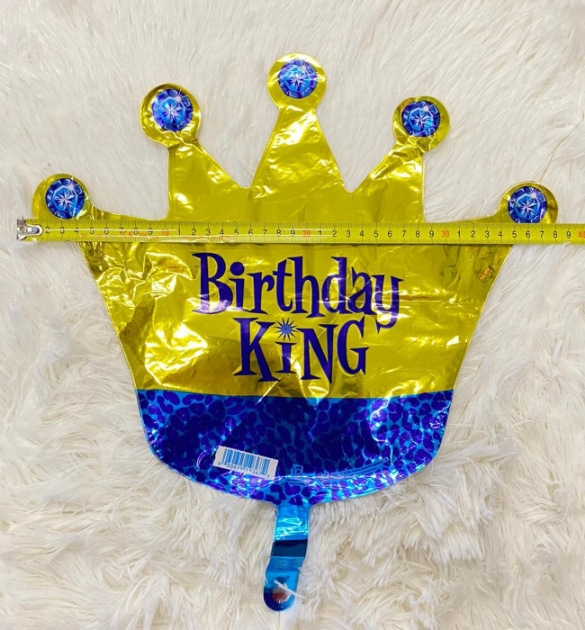 Balon folie mini figurina coroana rege / Little King 32 * 38 cm [2]