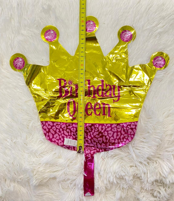 Balon folie mini figurina coroana regina / Little Queen 32 * 38 cm [3]