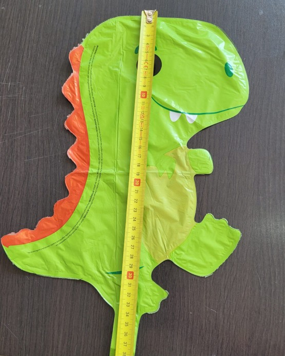 Balon folie mini figurina dinozaur 28 cm [4]