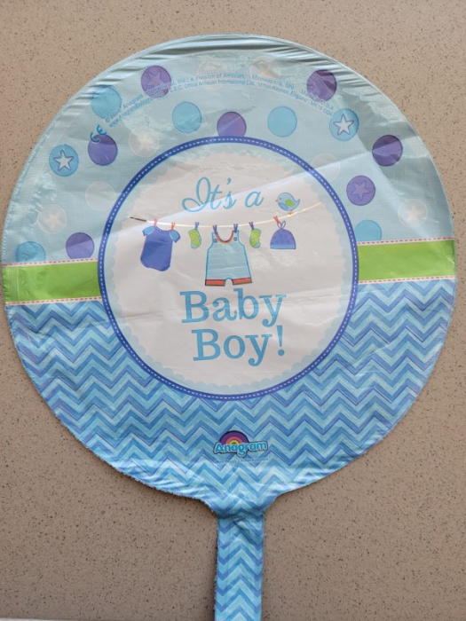 Balon folie mini figurina It`s a boy 25 cm [4]