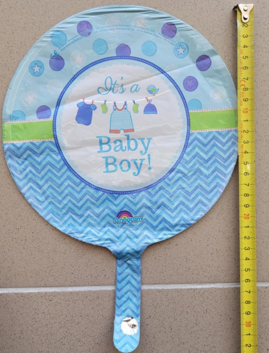Balon folie mini figurina It`s a boy 25 cm [3]