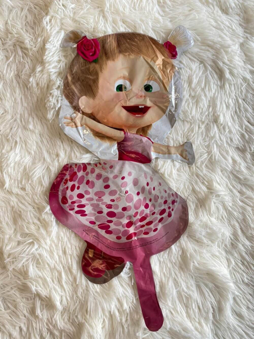 Balon folie mini figurina Masha Pois 40 cm [2]