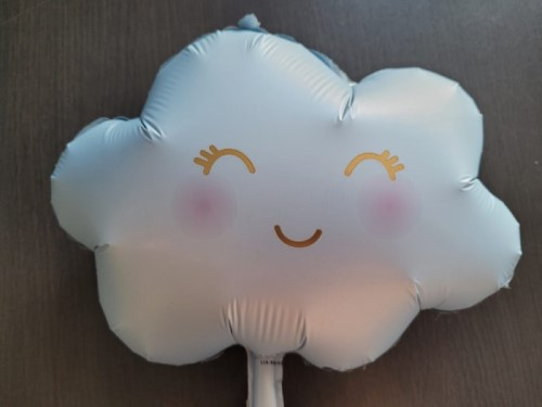 Balon folie mini figurina norisor albastru 34 x 26 cm [2]