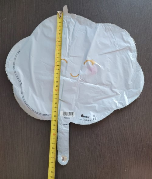 Balon folie mini figurina norisor albastru 34 x 26 cm [3]