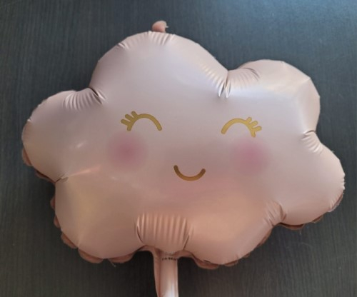Balon folie mini figurina norisor roz 34 x 26 cm [2]