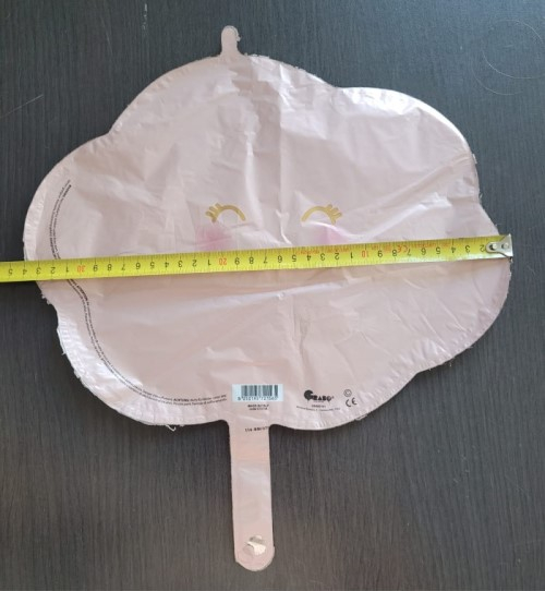 Balon folie mini figurina norisor roz 34 x 26 cm [4]