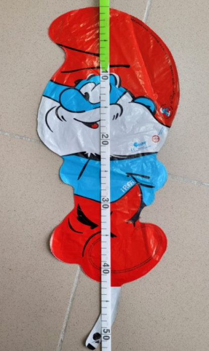 Balon folie mini figurina Papa strumf 45 cm [4]