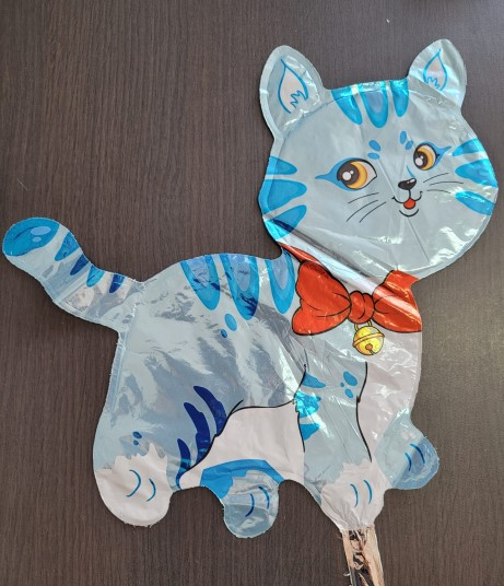 Balon folie mini figurina pisica albastra 37 * 35 cm [4]