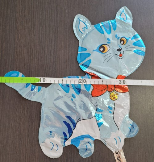Balon folie mini figurina pisica albastra 37 * 35 cm [2]