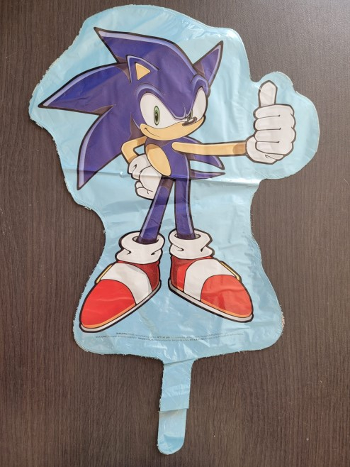 Balon Folie Mini Figurina Sonic 35cm L717 [2]