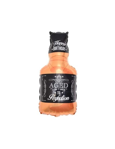 Balon folie mini figurina sticla whisky 39 cm [4]