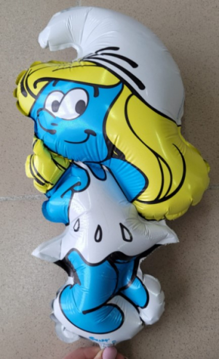 Balon folie mini figurina Strumfita 45 cm [5]