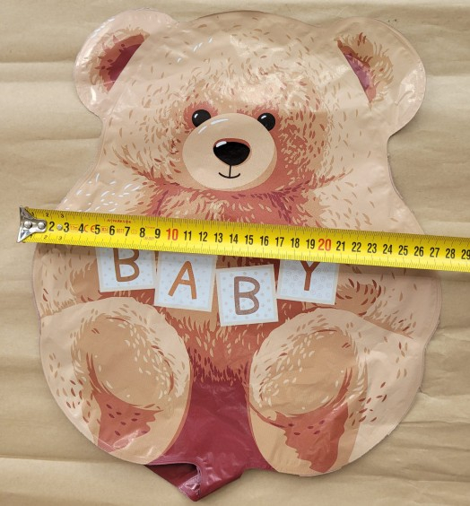 Balon folie mini figurina ursulet Baby 25 cm [4]