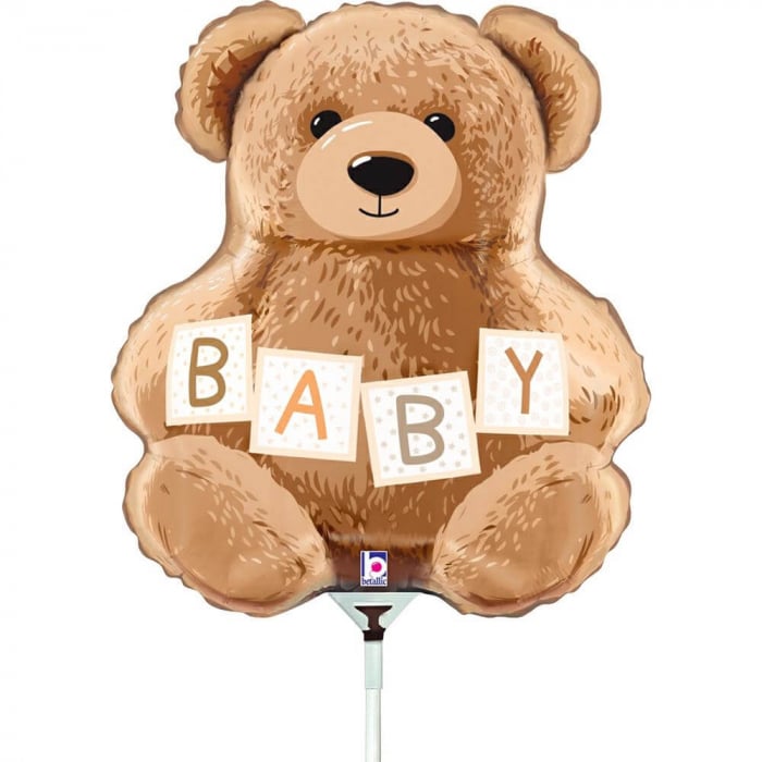 Balon folie mini figurina ursulet Baby 25 cm [1]