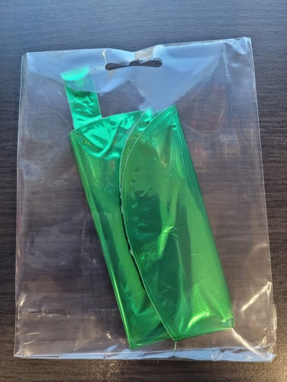 Balon folie mini inima verde 24 cm [3]