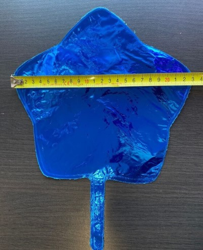 Balon folie mini stea albastra 24 cm [2]