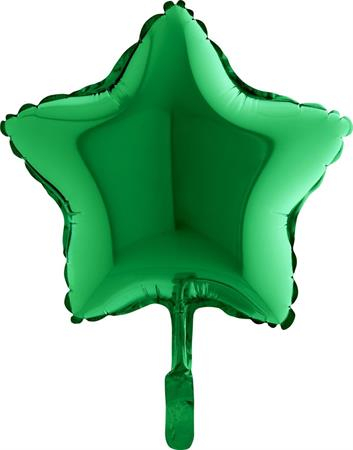 Balon folie mini stea verde 24 cm [1]