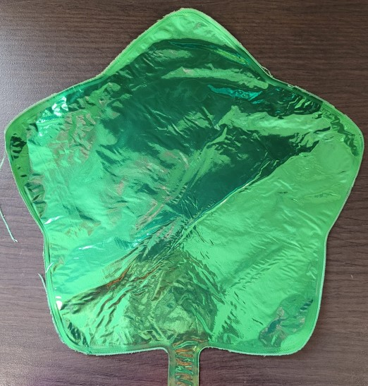 Balon folie mini stea verde 24 cm [3]