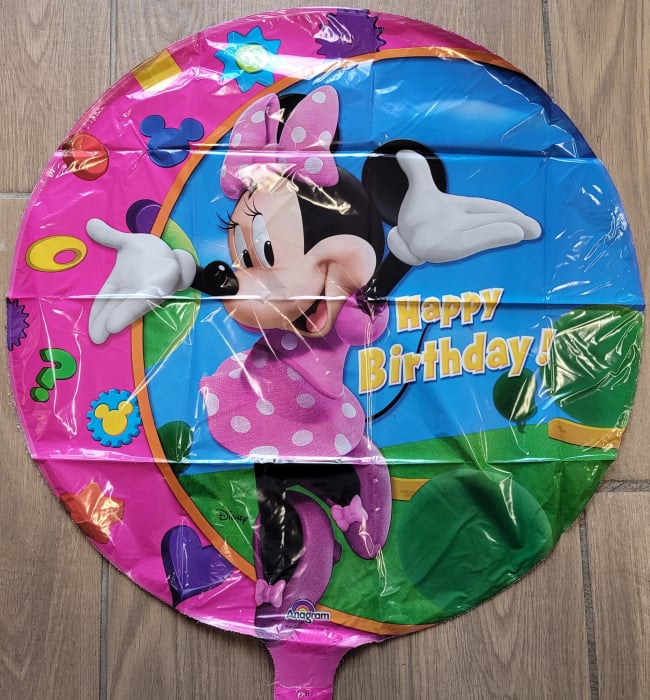 Balon folie Minnie Mouse Happy Birthday 43cm 0026635177979 [2]