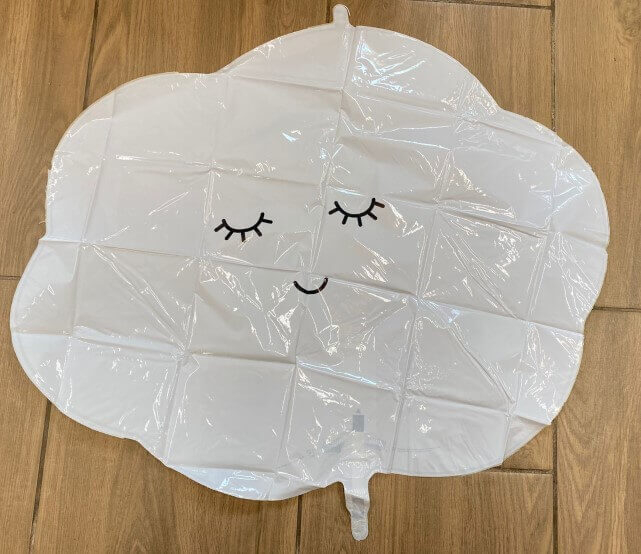 Balon folie norisor alb 76 cm [2]