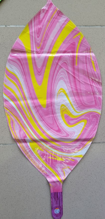Balon folie orbz/sfera roz degrade/marble 45 cm [2]