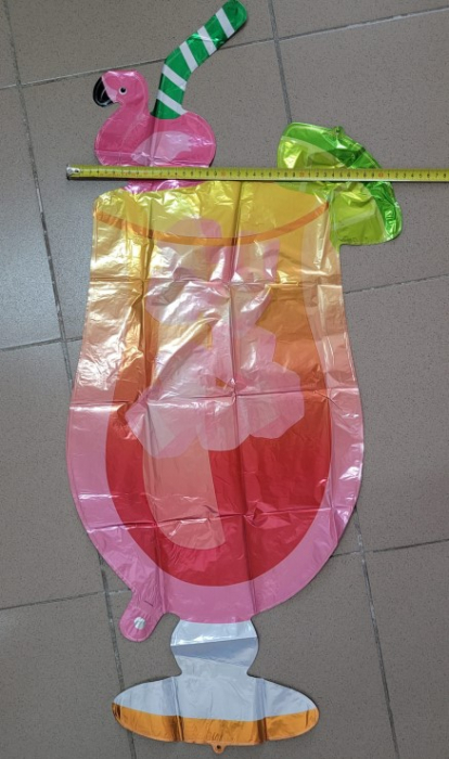 Balon folie pahar cocktail 85 x 40 cm [4]