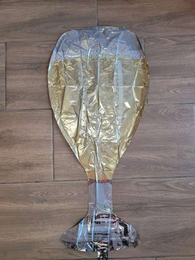 Balon folie „Pahar Sampanie” 90 x 45cm [2]