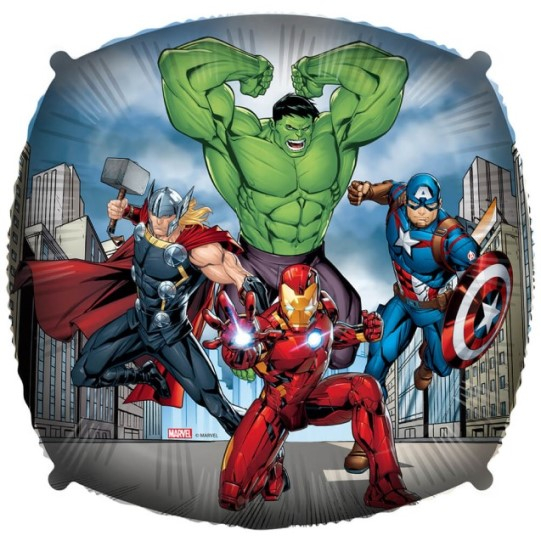 Balon folie patrat Avengers 43 cm [1]